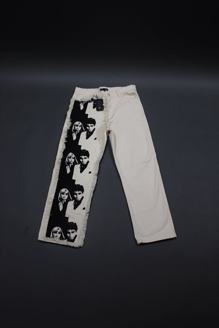 Scarface X Elvira Jeans CRÈME