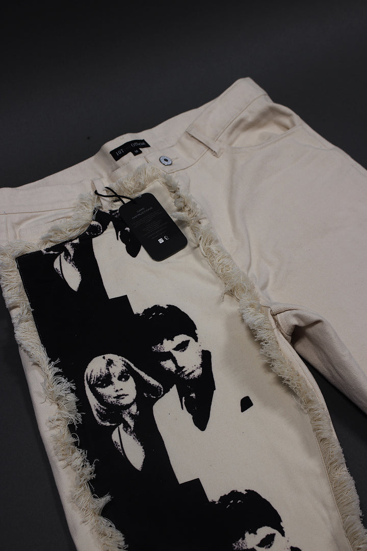 Scarface X Elvira Jeans CRÈME