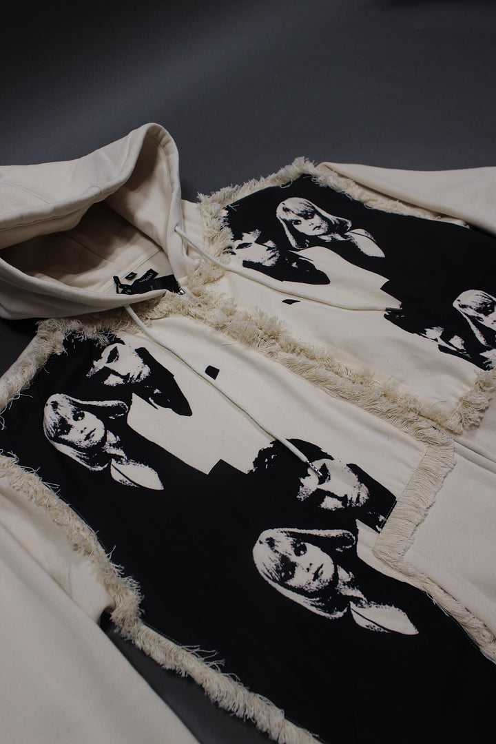 Scarface X Elvira Zip Up CRÈME